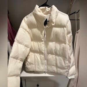 Allbirds White Puffer Jacket